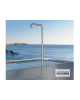 SLIM outdoor shower column SHOWER COLUMN - HYDROMASSAGE
