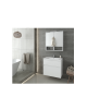 INSTINCT 80 BASE UNIT SHINY WHITE LACQUERED FINISH  Bathroom Furniture
