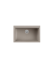 ELLECI QUADRA 130 GRANITE SINK GRANITEK (TORTORA 43) 79X50 CM  granite sinks