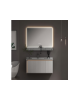 PLYWOOD GREYS TOP 100 BASE UNIT LIGHT GREY Bathroom Furniture