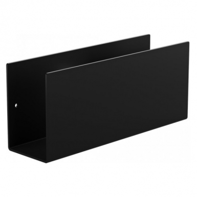 STRANTZA shelf high ledger black matt