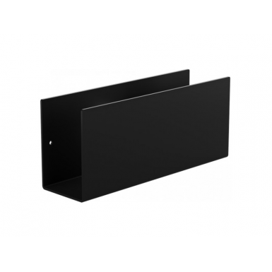 STRANTZA shelf high ledger black matt