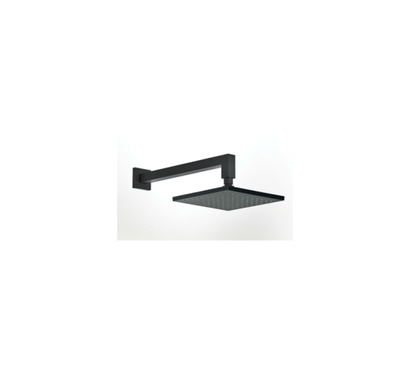 Recliner ABS head 20 X 20 X cm with wall arm 35 cm black matt E044077-R50802-400 MOUNTED ON THE WALL