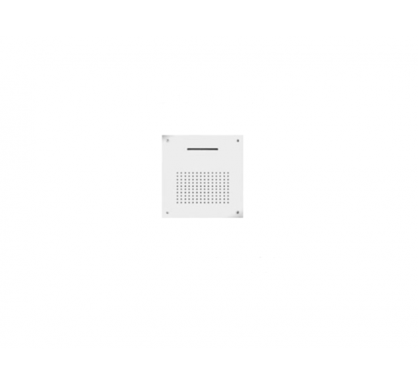 SQUARE TEMPTATION XL (50X50 CM) WHITE MATT E044109-300 MOUNTED ON THE WALL
