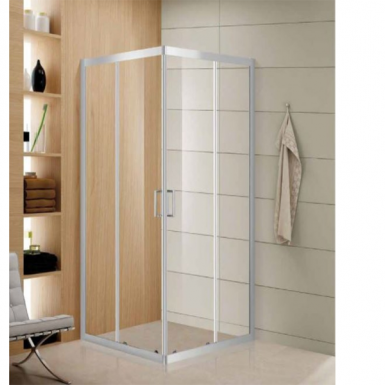 CLEVER 10 SHOWER CABIN 70C (68-70 X 68-70) SQUARE TRANSPARENT WITH AQUACLEAN SYSTEM 