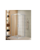 CLEVER 10 SHOWER CABIN 70C (68-70 X 68-70) SQUARE TRANSPARENT WITH AQUACLEAN SYSTEM  ANGULAR