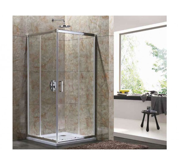 OIA 10 SHOWER CABIN 90C100 (88-90 X 98-100) RECTANGLES WITH AQUACLEAN SYSTEM ANGULAR