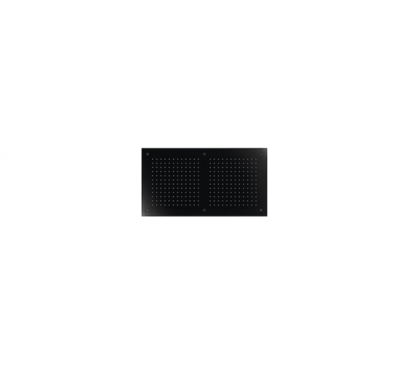 RECTANGULAR TEMPTATION (70X38 CM) BLACK MATT E044088-400 MOUNTED ON THE WALL