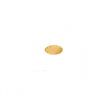 ΚΕΦΑΛΗ ΕΝΤΟΙΧΙΣΜΟΥ ΟΡΟΦΗΣ 2 ΡΟΩΝ (Ø38cm)   GOLD BRUSHED PVD E044219-211