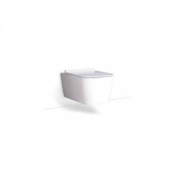 ENZO wall basin rimless white 55.5cm