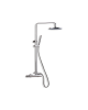 ELETTA TECNO shower with faucet column 2 outputs chrome SHOWER COLUMNS