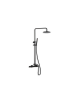 ELETTA TECNO shower with faucet column 2 outputs Black matt 167065-400 SHOWER COLUMNS