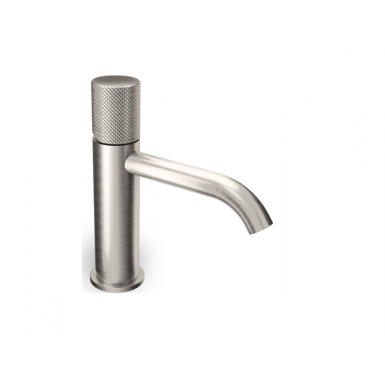 ELETTA TECNO washbasin faucet inox finish 167309-110