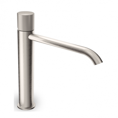 ELETTA TECNO washbasin faucet inox finish 167309P-110