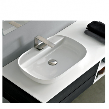 GLAM / R washbasin white 56 * 38 * 11 cm