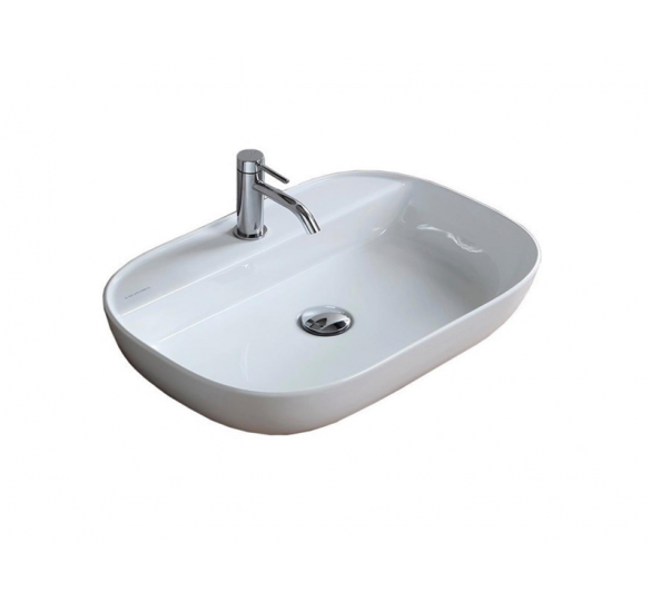 GLAM / R washbasin white 56 * 38 * 11 cm WASHBASINS