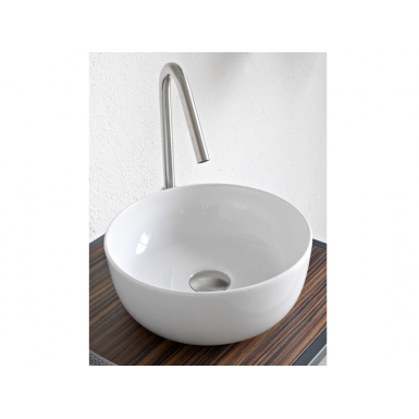 GLAM washbasin white Ø39 * 10 cm