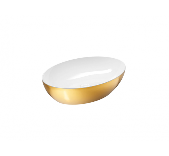 PURA washbasin gold 60 * 42 * 16 cm WASHBASINS