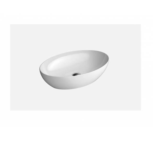 PURA washbasin white 60 * 42 * 16 cm WASHBASINS