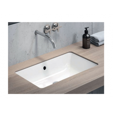 KUBE washbasin white 60 x 37 x 11 cm