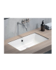 KUBE washbasin white 60 x 37 x 11 cm WASHBASINS