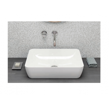 SAND washbasin white 60 * 38 * 11 cm