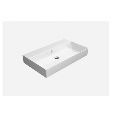 KUBE-X washbasin white 80 x 47 x1 3 cm