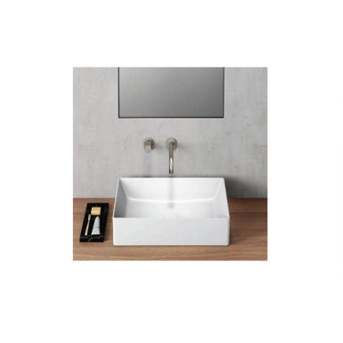 KUBE - X washbasin white 50 * 37 * 13 cm