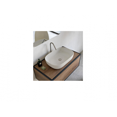 GLAM  washbasin white matt 56 * 39 * 11 cm