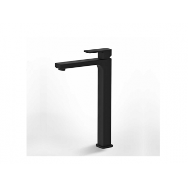 QUADRA washbasin tall  faucet black matt 144309P-400