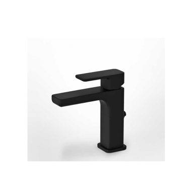 QUADRA Black matt washbasin faucet 144310-400