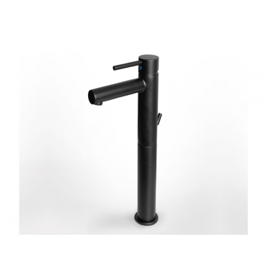 TONDA faucet Washbasin high black matt 145310P-400