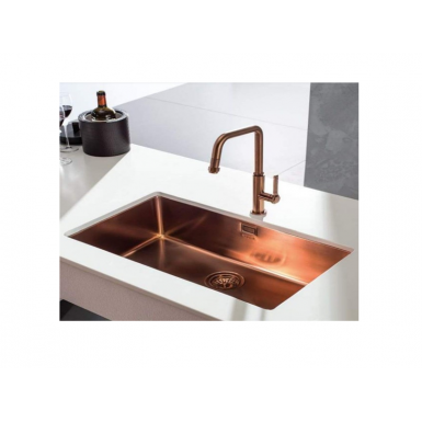 METAMORFOSIS SINK SMOOTH 75x44XCM COPPER