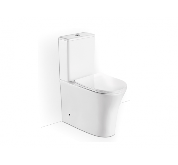 NERO basin rimless back to wall 62 cm wc bowls
