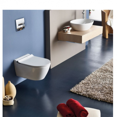 SMART  Wall-mounted basin 52 cm