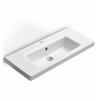URBAN washbasin white 80 x 35 x 10,9 cm