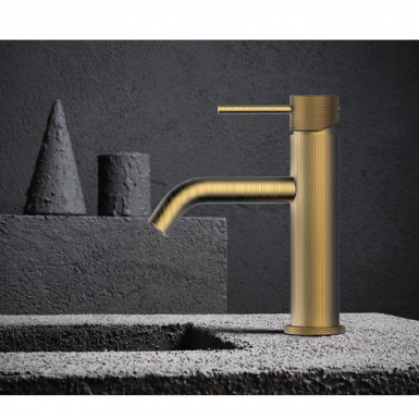 INDUSTRIAL  faucet Washbasin Brushed gold