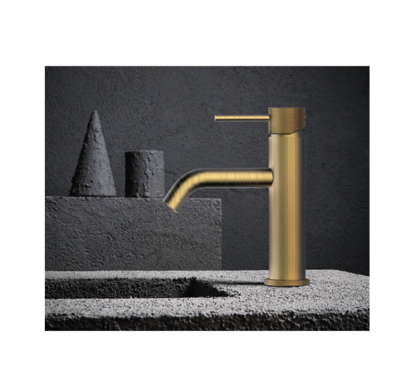 INDUSTRIAL  faucet Washbasin Brushed gold WASHBASIN