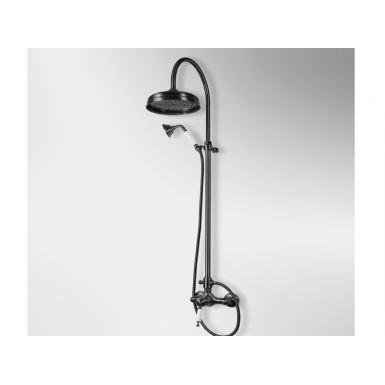 OXFORD BLACK MATT faucer showerhead 