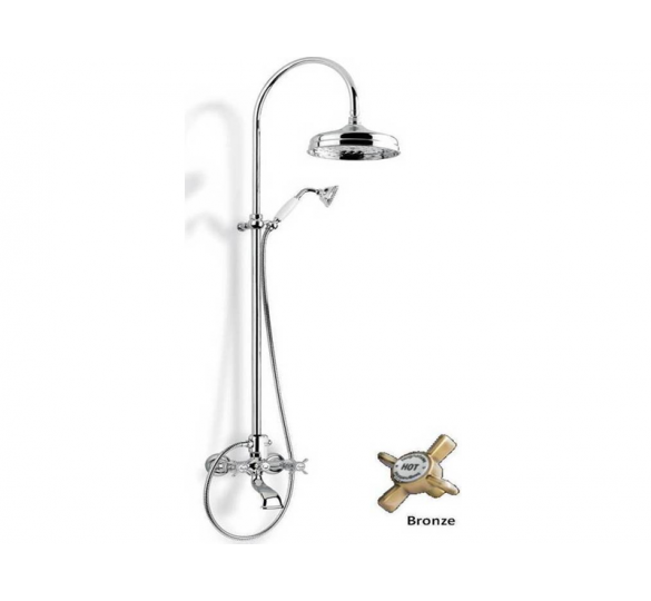 PRINCETON BRONZE faucer showerhead  SHOWER COLUMNS