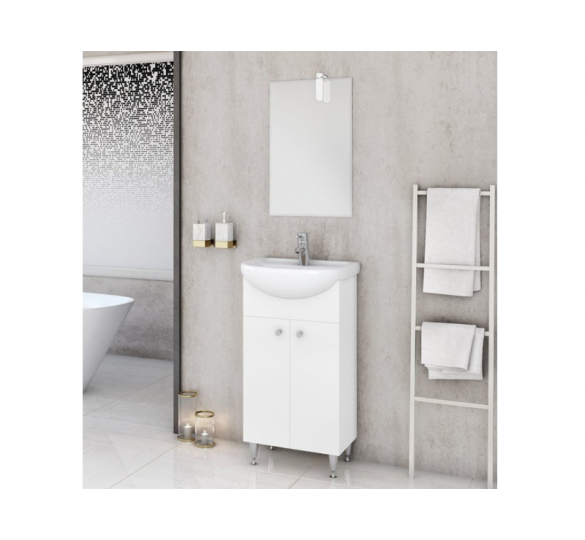 OLYMPUS 50 FULL WHITE FURNITURE Bathroom Furniture