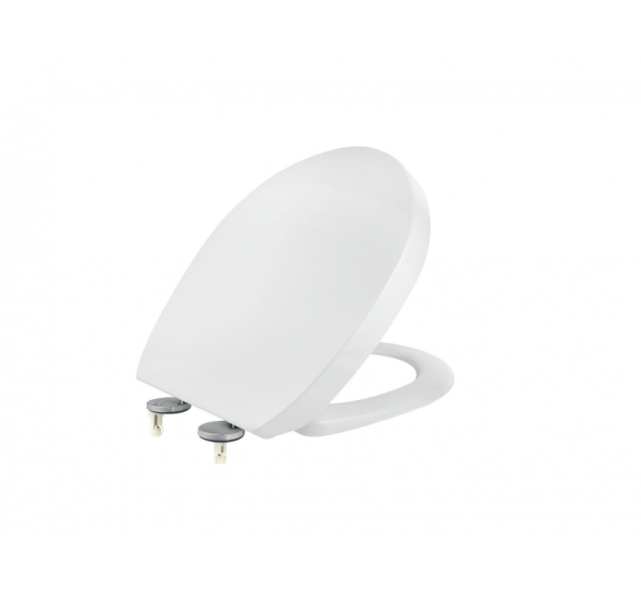 UNIVERSAL COVER WHITE SOFT CLOSE DUROPLAST TOILET COVERS