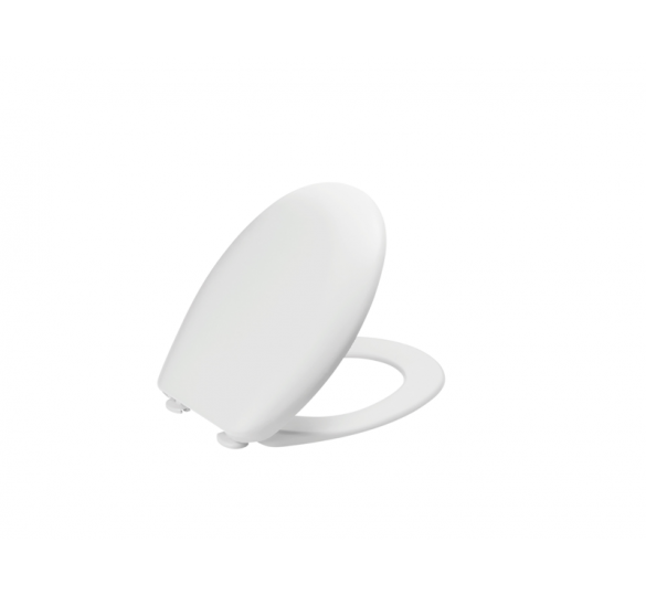 UNIVERSAL VERSO COVER WHITE DUROPLAST TOILET COVERS