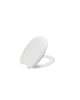 UNIVERSAL VERSO COVER WHITE DUROPLAST TOILET COVERS
