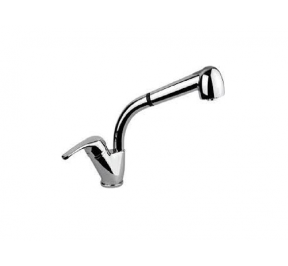 MAX ONE HOLE SINK MIXER 32 FIORE WITH SHOWER KITCHEN FAUCETS
