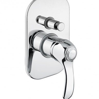 JAFAR BUILT IN SHOWER MIXER WITH DIVERTER 47 FIORE