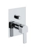 KALOS BUILT IN SHOWER MIXER WITH DIVERTER 76 FIORE MOUNTED ON THE WALL