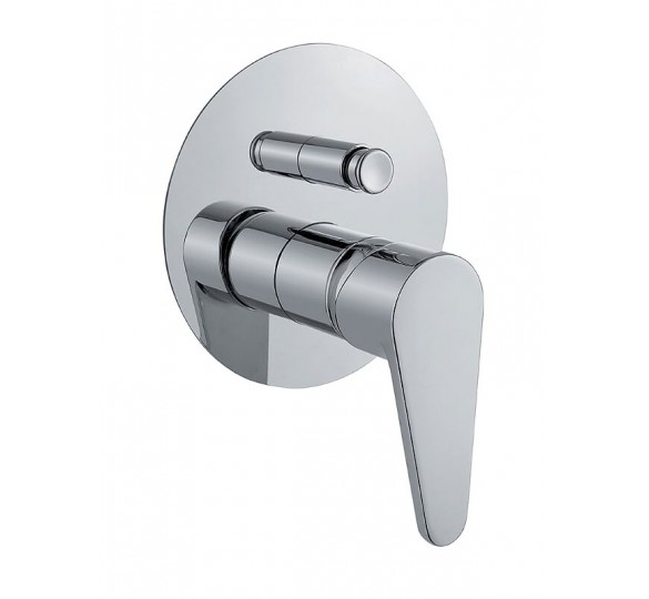 KERA BUILT IN SHOWER MIXER WITH DIVERTER 88 FIORE MOUNTED ON THE WALL