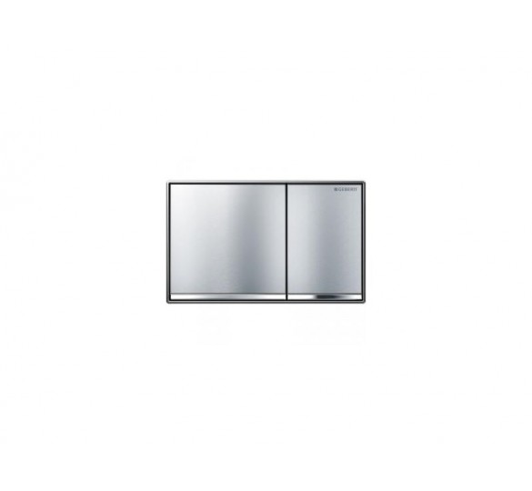 plate ''omega60'' 115.0.GH.1 brushed chrome geberit  flush plates geberit Sanitary Ware - AGGELOPOULOS SANITARY WARE S.A.