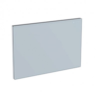 access cover blank '' omega '' 115.082.SI.1 white glass geberit